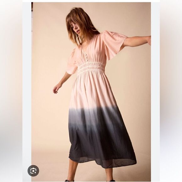 St. Roche monarch silk-blend midi sun dress NEW size 0 - Picture 1 of 8